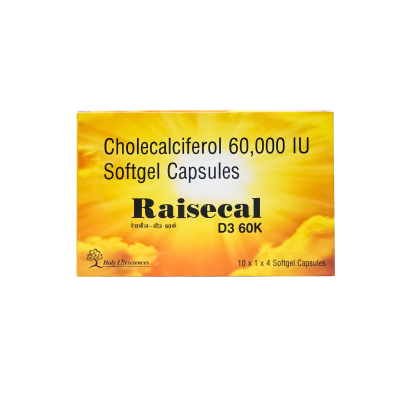 Raisecal D3 60K Softgel Capsule