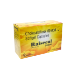 Raisecal D3 60K Softgel Capsule