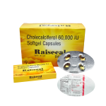 Raisecal D3 60K Softgel Capsule
